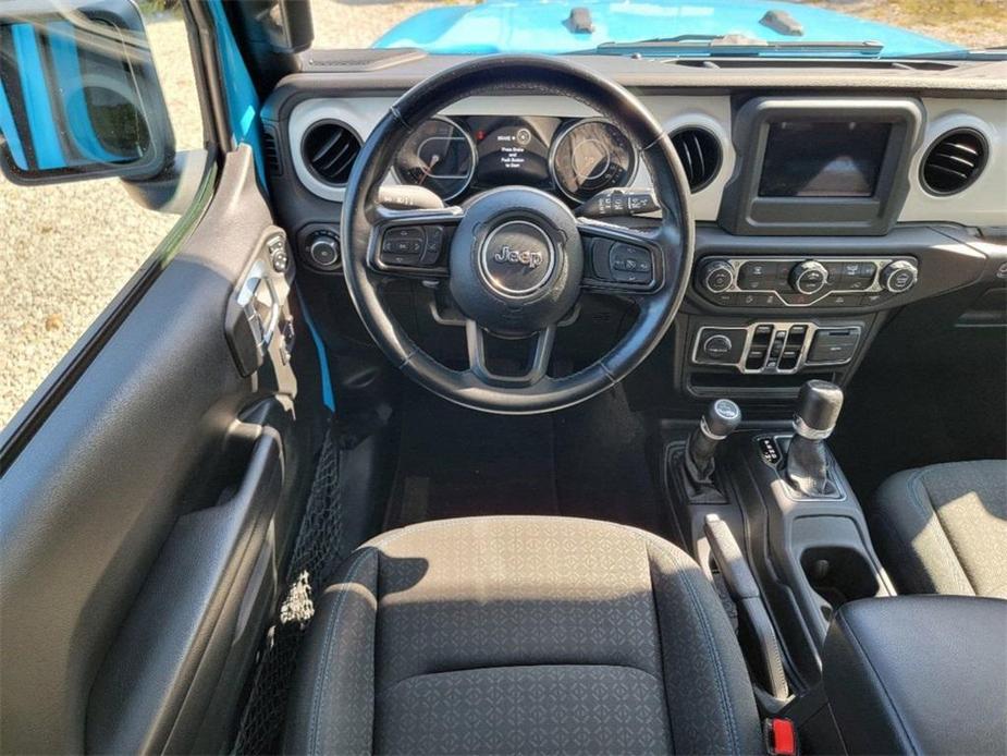 used 2021 Jeep Wrangler Unlimited car, priced at $29,624