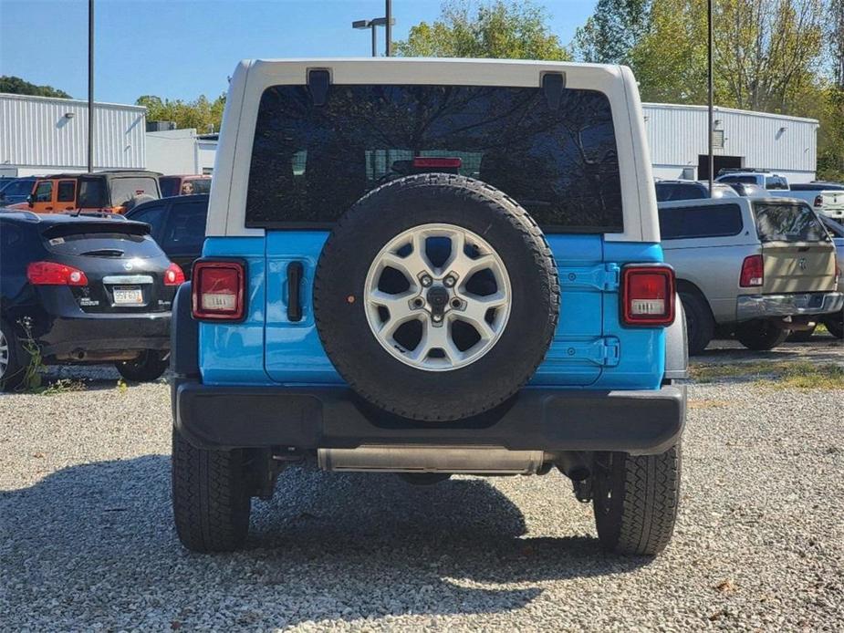 used 2021 Jeep Wrangler Unlimited car, priced at $29,624