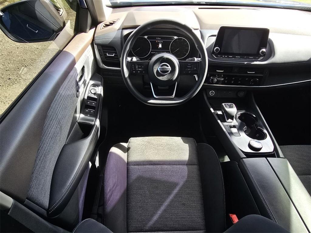 used 2021 Nissan Rogue car, priced at $15,000