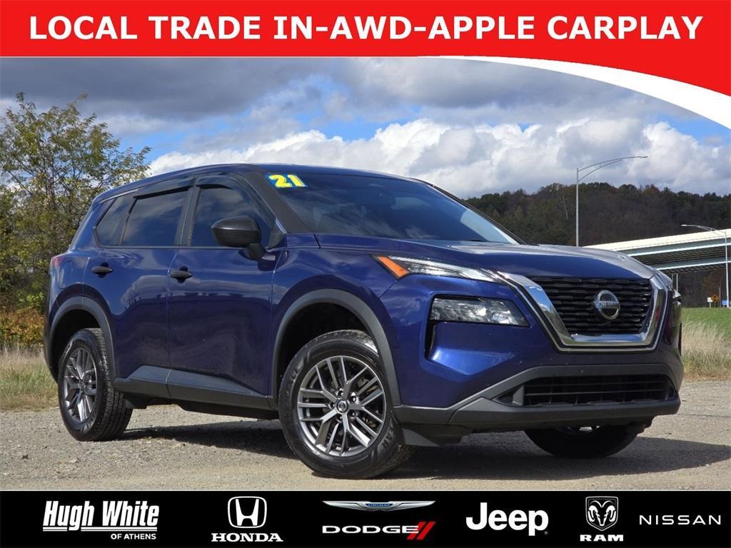 used 2021 Nissan Rogue car, priced at $15,000