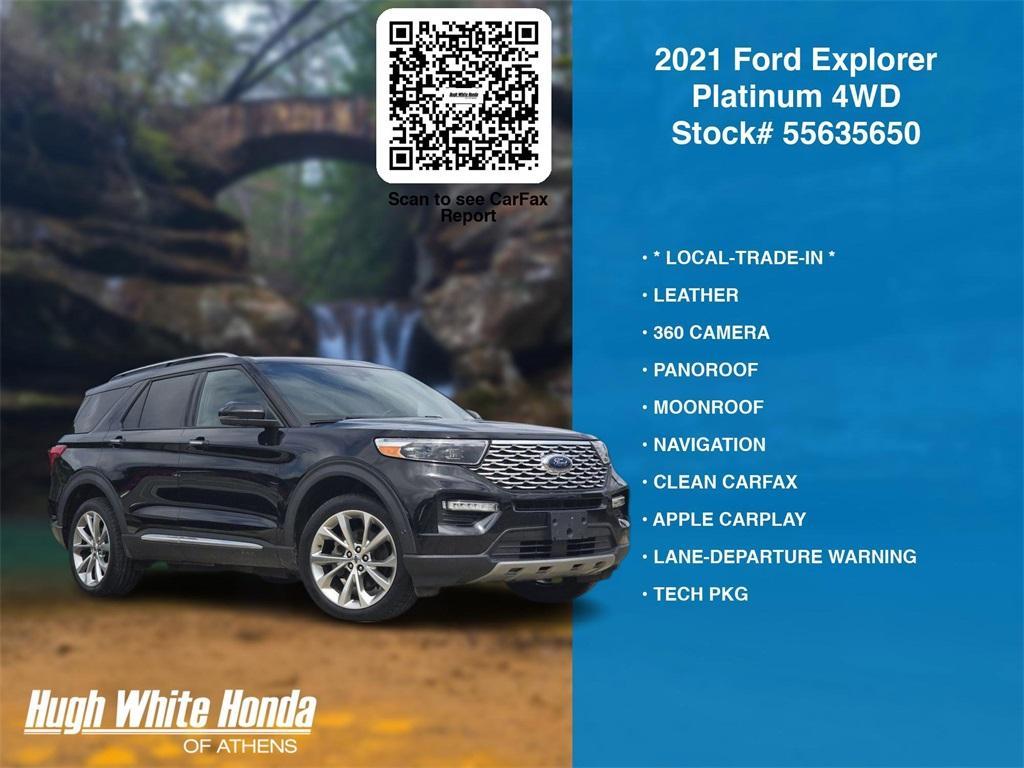 used 2021 Ford Explorer car, priced at $26,967