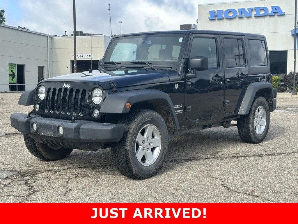 used 2017 Jeep Wrangler Unlimited car, priced at $25,380