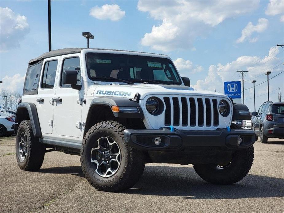 used 2022 Jeep Wrangler Unlimited 4xe car, priced at $35,926