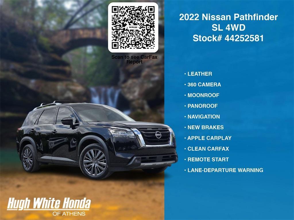 used 2022 Nissan Pathfinder car, priced at $27,892