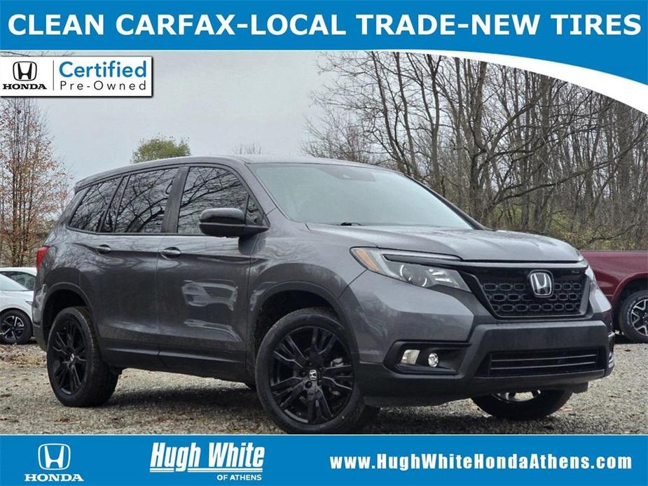 used 2021 Honda Passport car, priced at $24,487