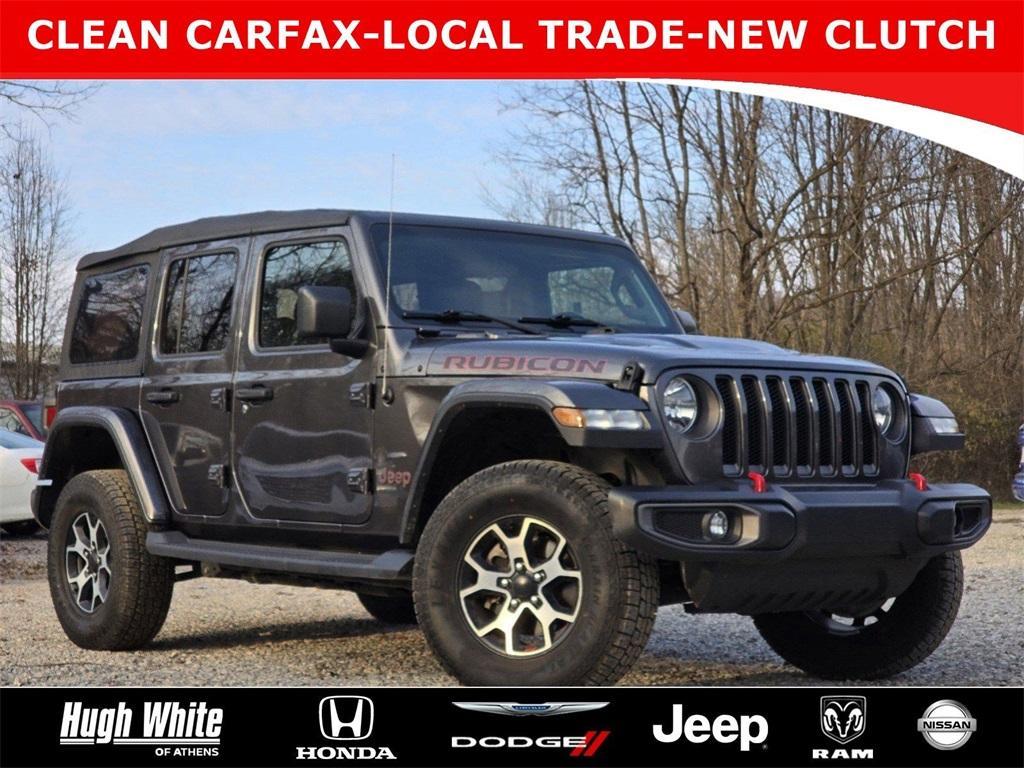 used 2020 Jeep Wrangler Unlimited car, priced at $31,751