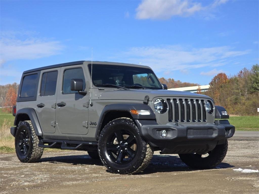 used 2020 Jeep Wrangler Unlimited car, priced at $22,980