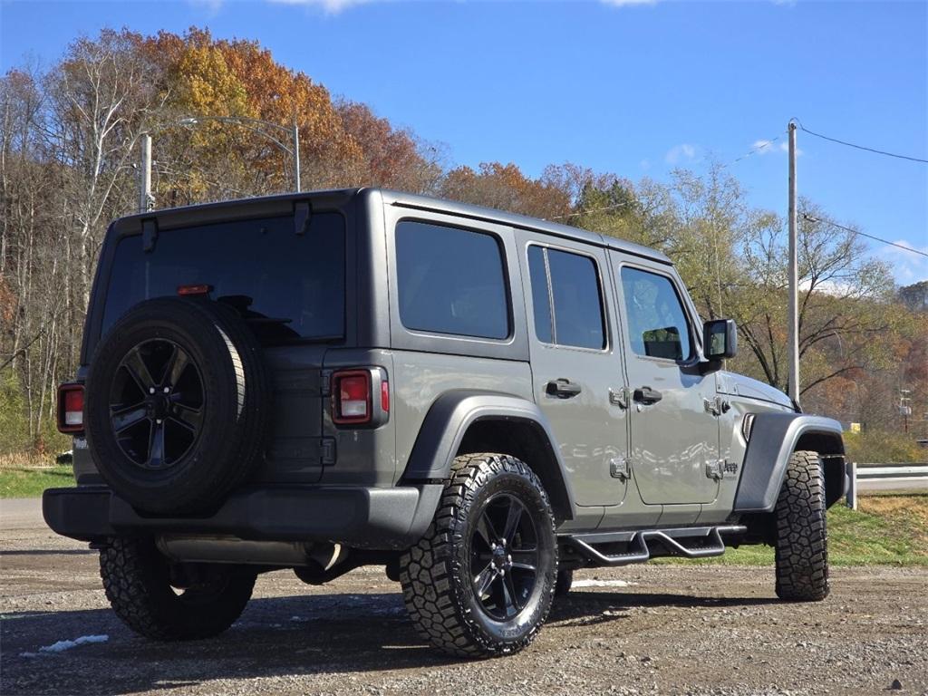 used 2020 Jeep Wrangler Unlimited car, priced at $25,168