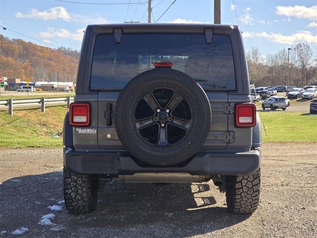 used 2020 Jeep Wrangler Unlimited car, priced at $25,168