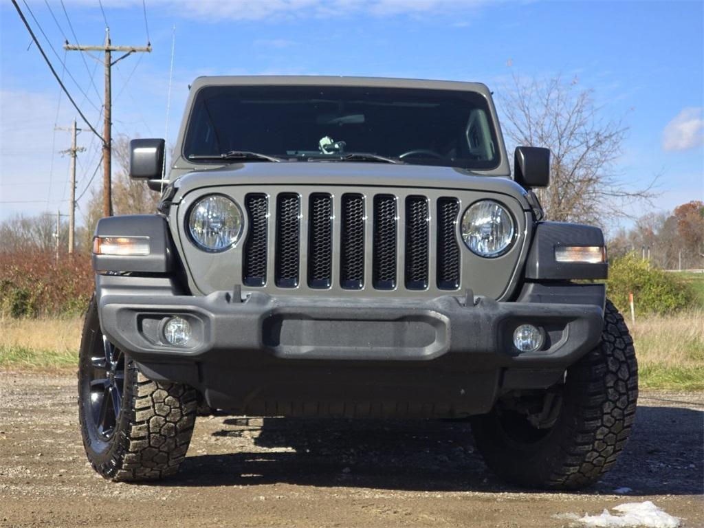 used 2020 Jeep Wrangler Unlimited car, priced at $25,168