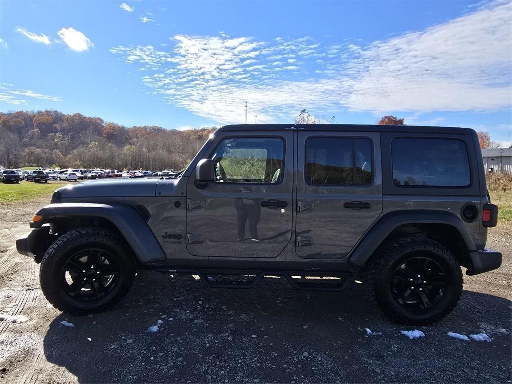 used 2020 Jeep Wrangler Unlimited car, priced at $25,168
