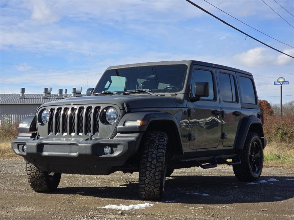used 2020 Jeep Wrangler Unlimited car, priced at $25,168