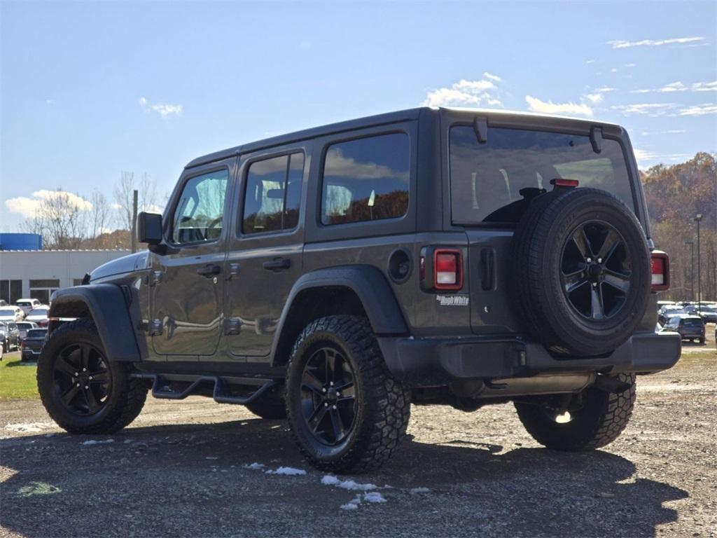 used 2020 Jeep Wrangler Unlimited car, priced at $25,168