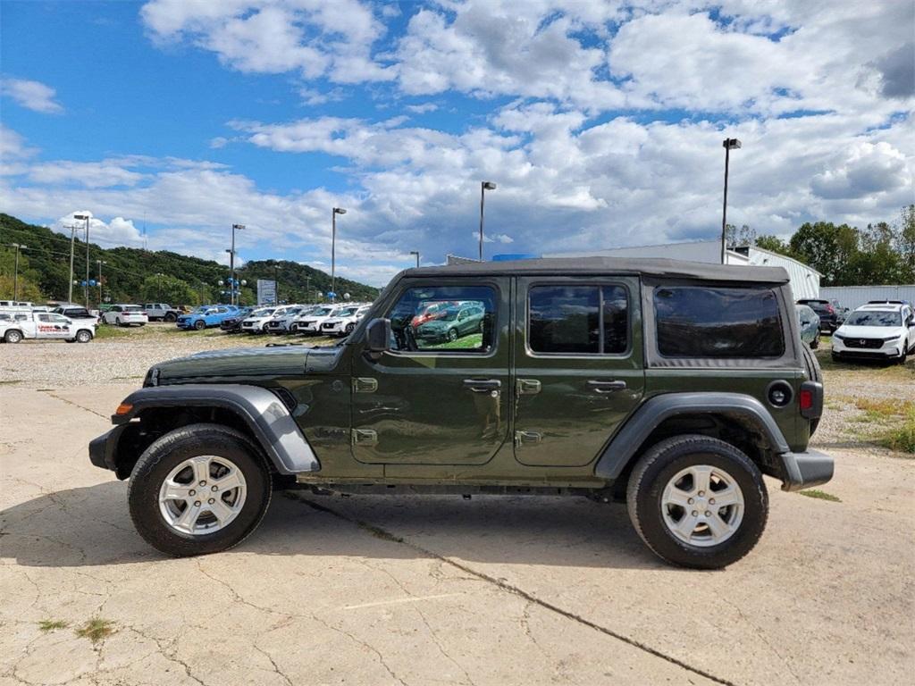 used 2022 Jeep Wrangler Unlimited car, priced at $25,814