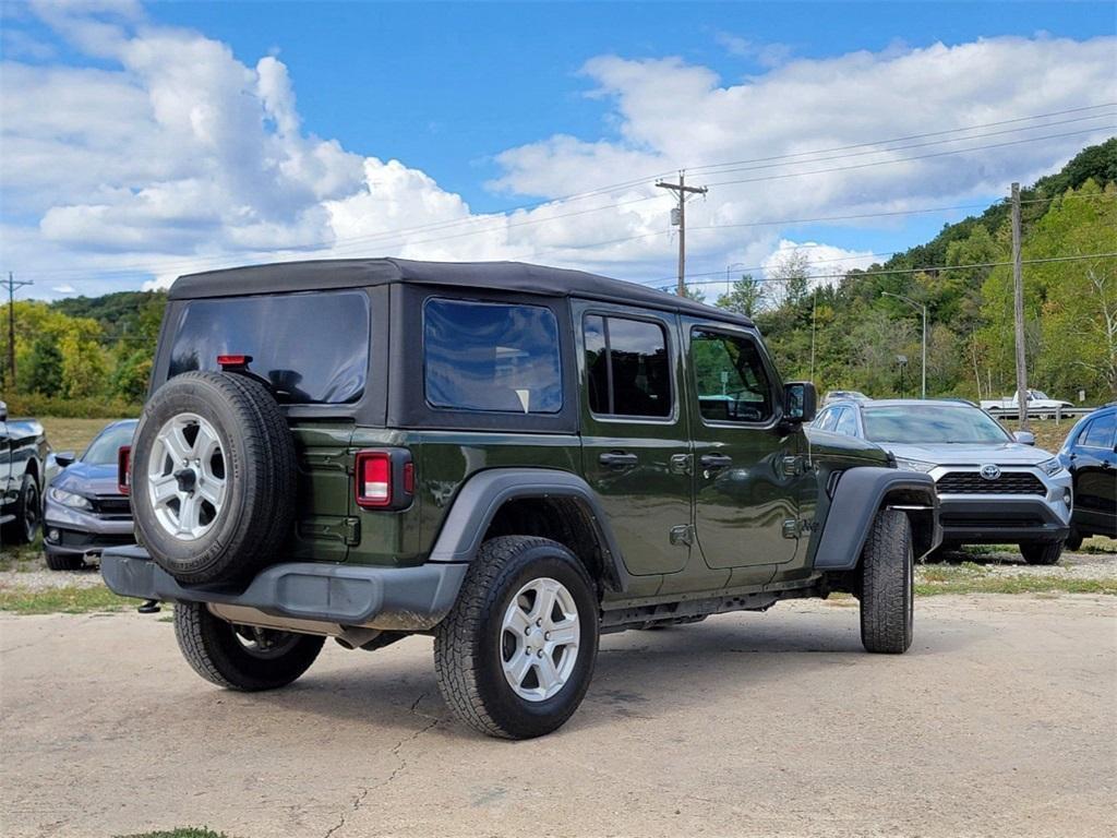 used 2022 Jeep Wrangler Unlimited car, priced at $25,814