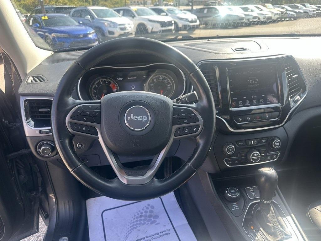 used 2021 Jeep Cherokee car, priced at $19,437