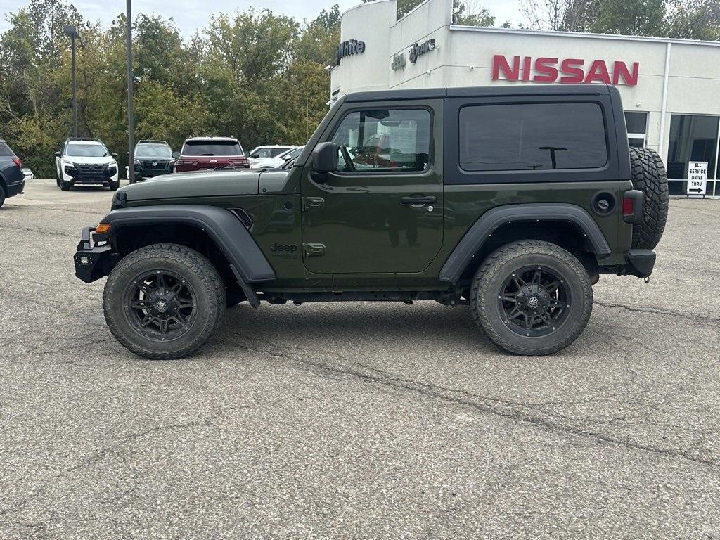 used 2021 Jeep Wrangler car, priced at $25,751