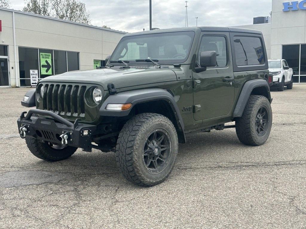 used 2021 Jeep Wrangler car, priced at $25,751