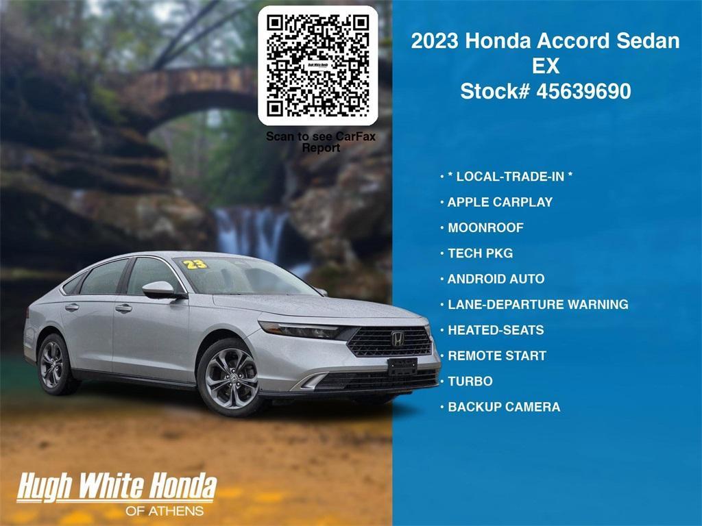 used 2023 Honda Accord car, priced at $22,222