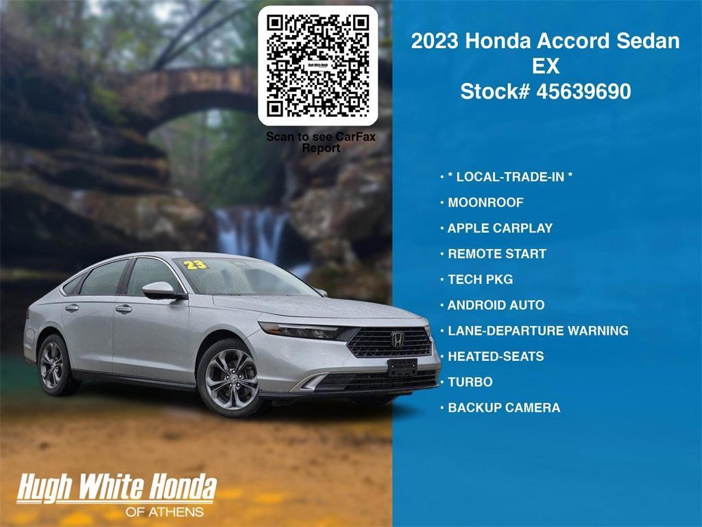 used 2023 Honda Accord car, priced at $22,980