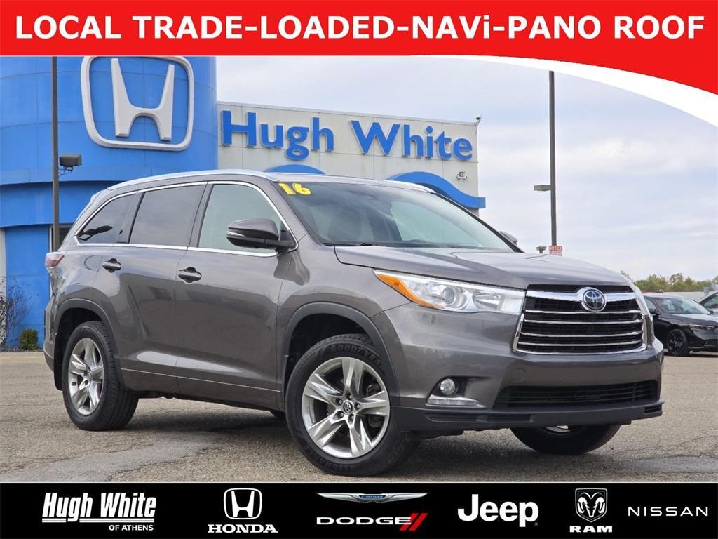 used 2016 Toyota Highlander car, priced at $17,980