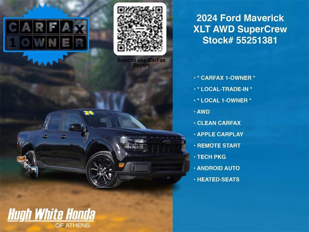used 2024 Ford Maverick car, priced at $28,980