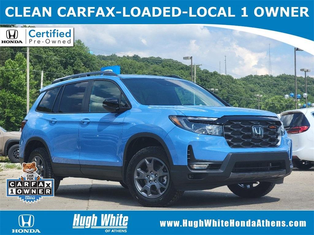 used 2024 Honda Passport car, priced at $38,396