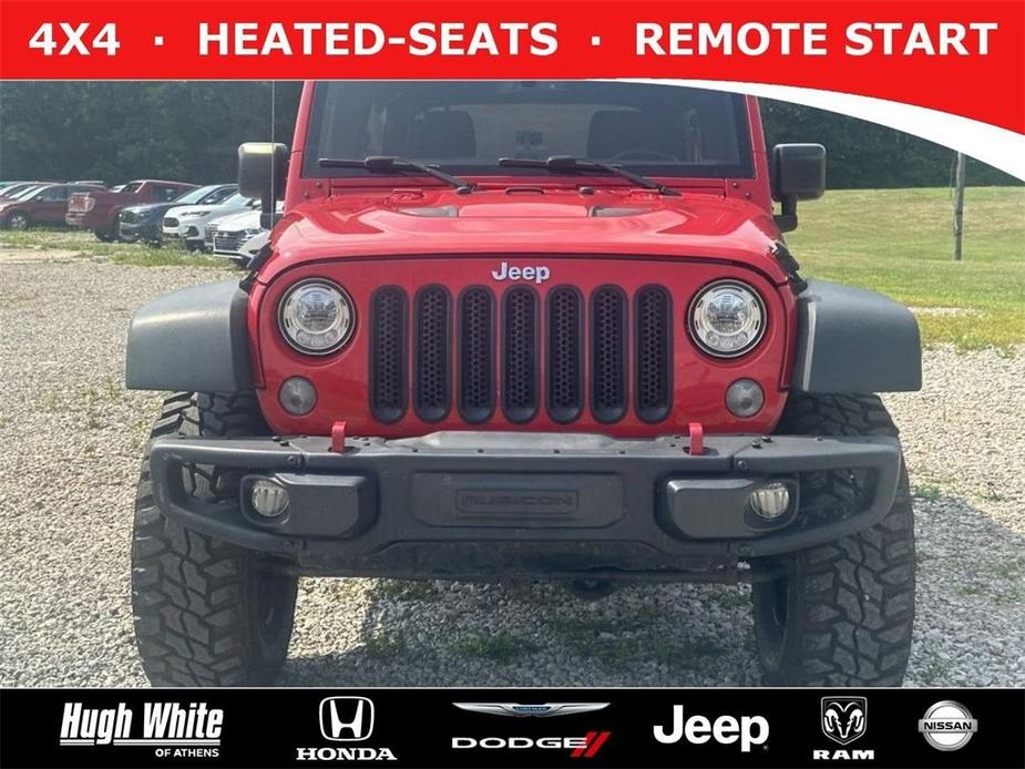 used 2017 Jeep Wrangler Unlimited car, priced at $21,920