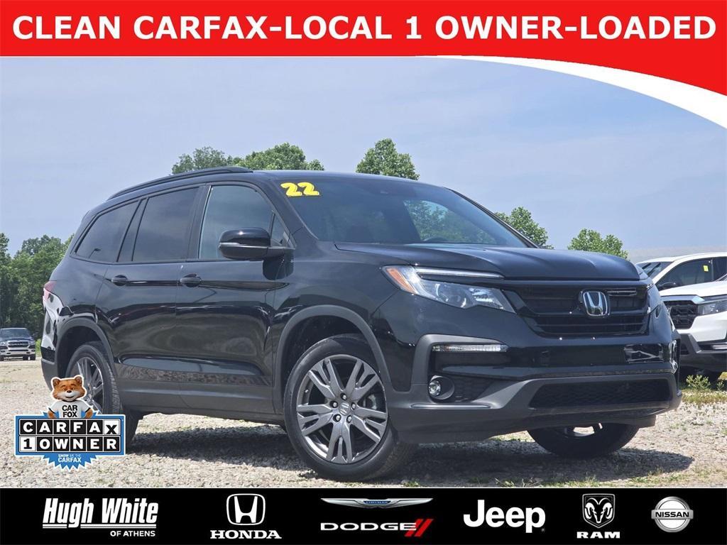 used 2022 Honda Pilot car, priced at $30,352