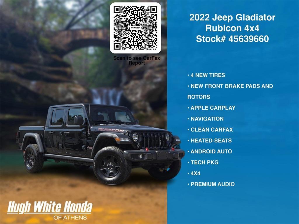 used 2022 Jeep Gladiator car, priced at $32,563