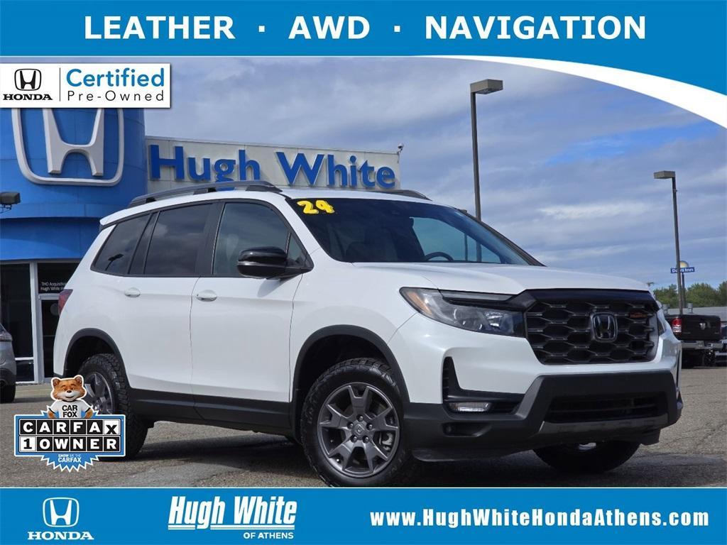used 2024 Honda Passport car, priced at $39,279