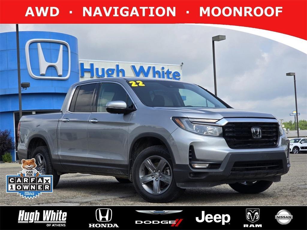 used 2022 Honda Ridgeline car, priced at $28,486