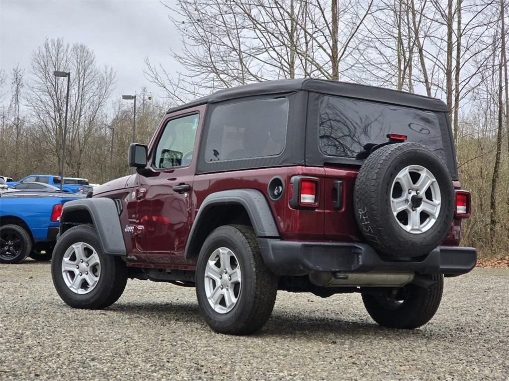 used 2021 Jeep Wrangler car, priced at $26,931