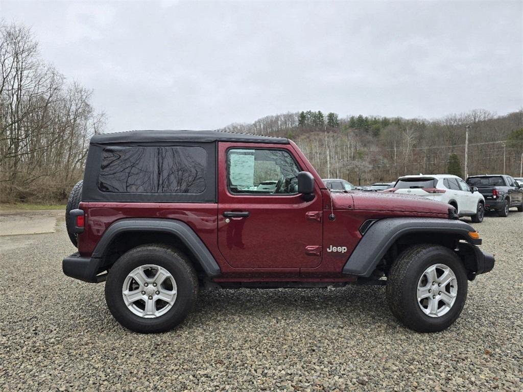 used 2021 Jeep Wrangler car, priced at $26,931