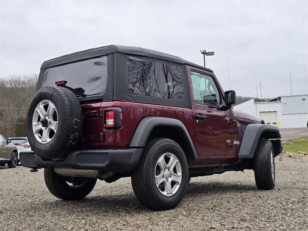 used 2021 Jeep Wrangler car, priced at $26,931