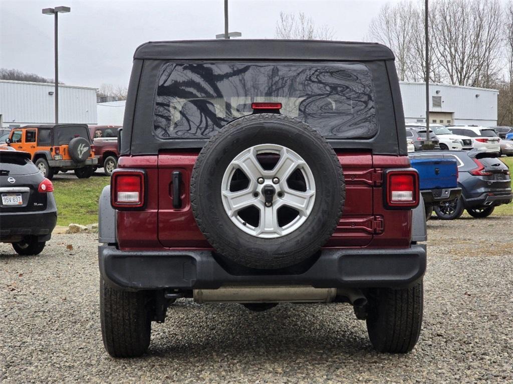 used 2021 Jeep Wrangler car, priced at $26,931