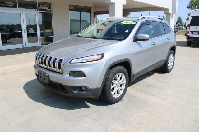 used 2018 Jeep Cherokee car, priced at $16,888