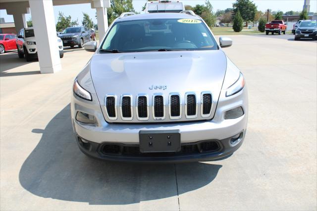 used 2018 Jeep Cherokee car, priced at $16,888