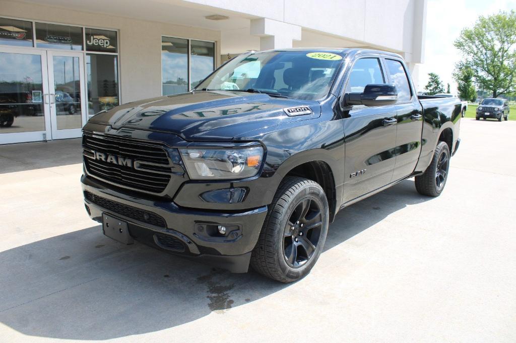 used 2021 Ram 1500 car, priced at $33,790