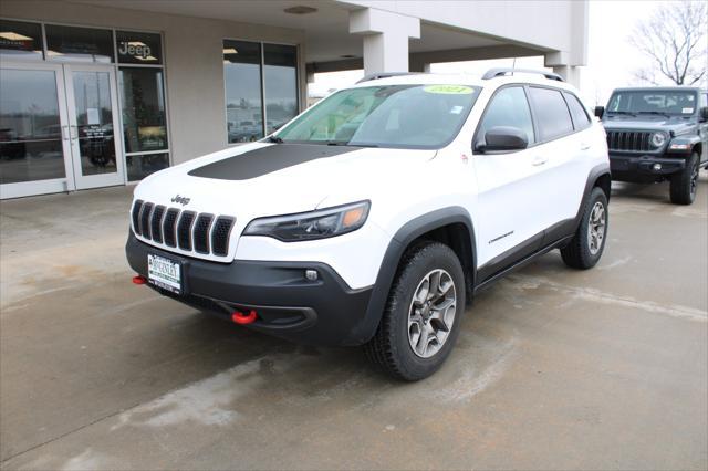 used 2021 Jeep Cherokee car, priced at $25,888