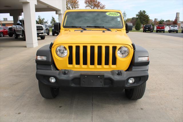 used 2020 Jeep Wrangler Unlimited car, priced at $26,888