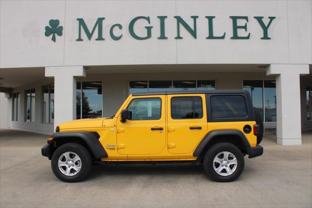 used 2020 Jeep Wrangler Unlimited car, priced at $26,888