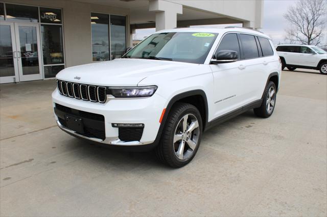 used 2021 Jeep Grand Cherokee L car, priced at $30,888