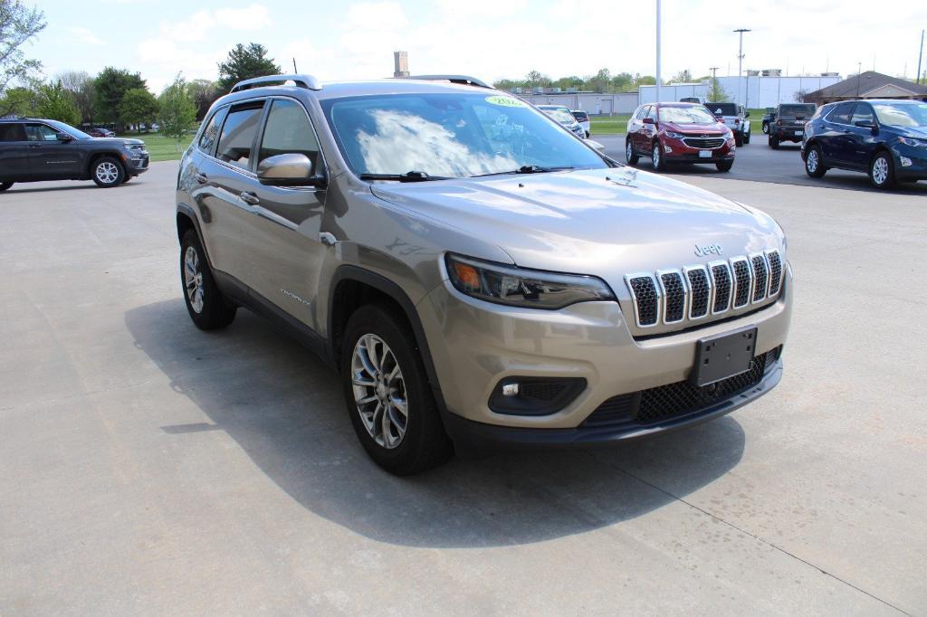 used 2021 Jeep Cherokee car, priced at $24,710
