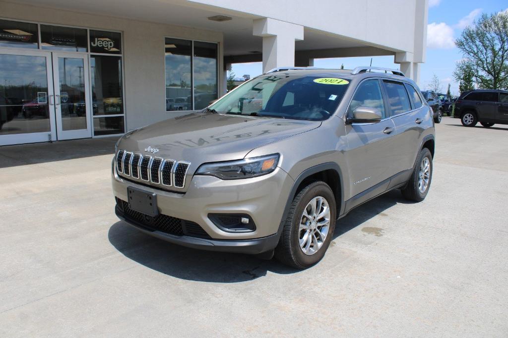 used 2021 Jeep Cherokee car, priced at $24,710