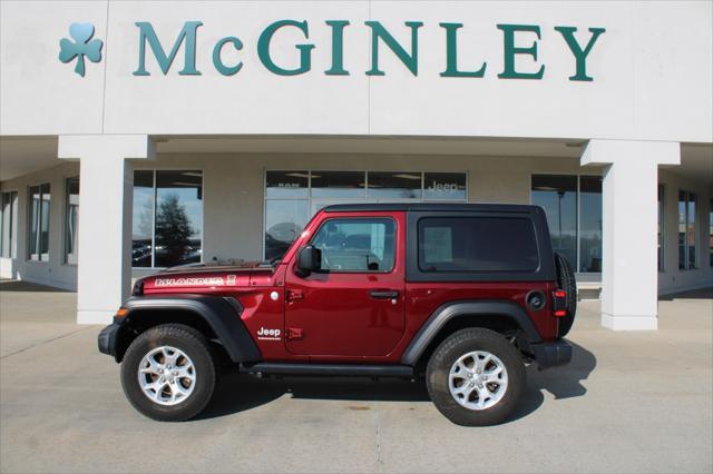 used 2021 Jeep Wrangler car, priced at $27,888