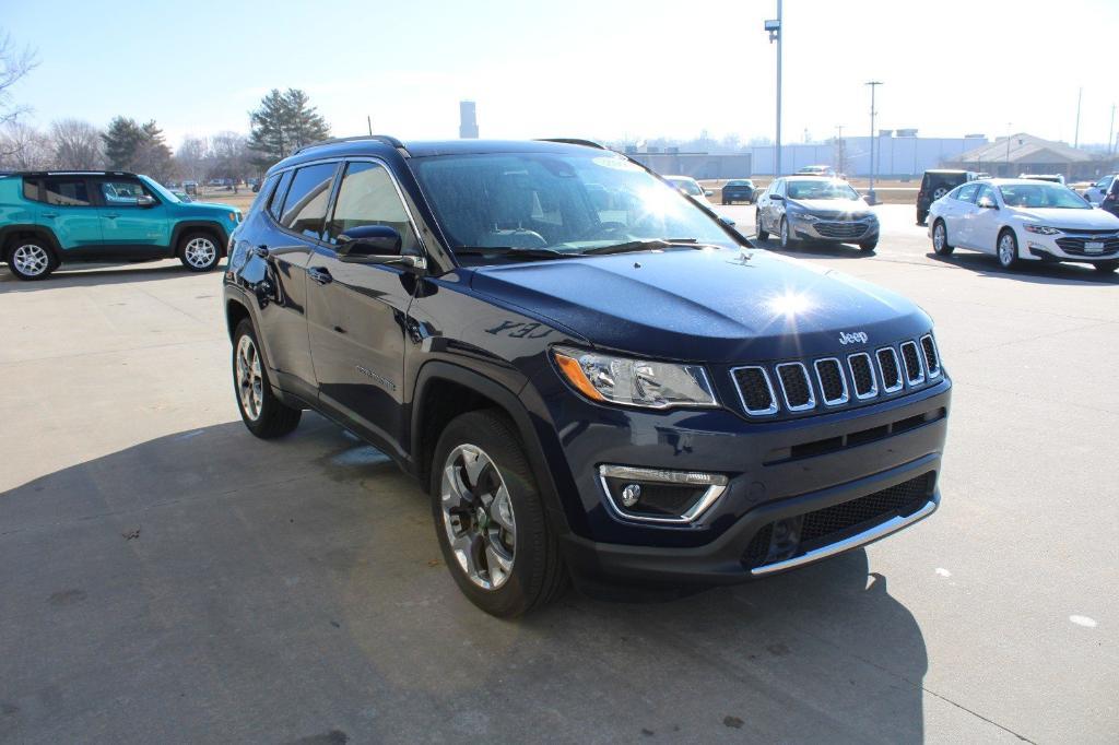 used 2021 Jeep Compass car, priced at $23,610