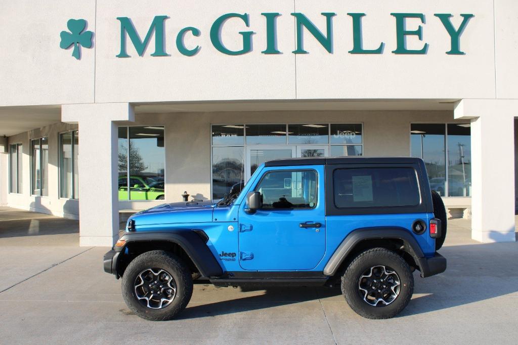 used 2021 Jeep Wrangler car, priced at $31,380