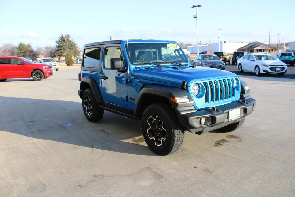 used 2021 Jeep Wrangler car, priced at $31,888