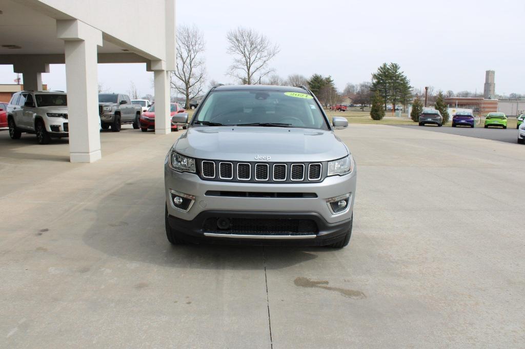 used 2021 Jeep Compass car, priced at $21,460